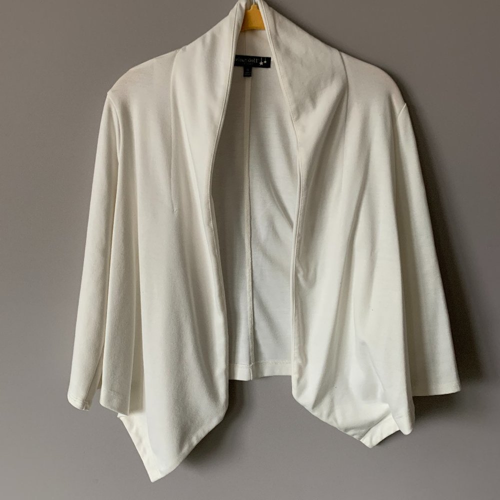 Vintage Blazer - Open Front - White